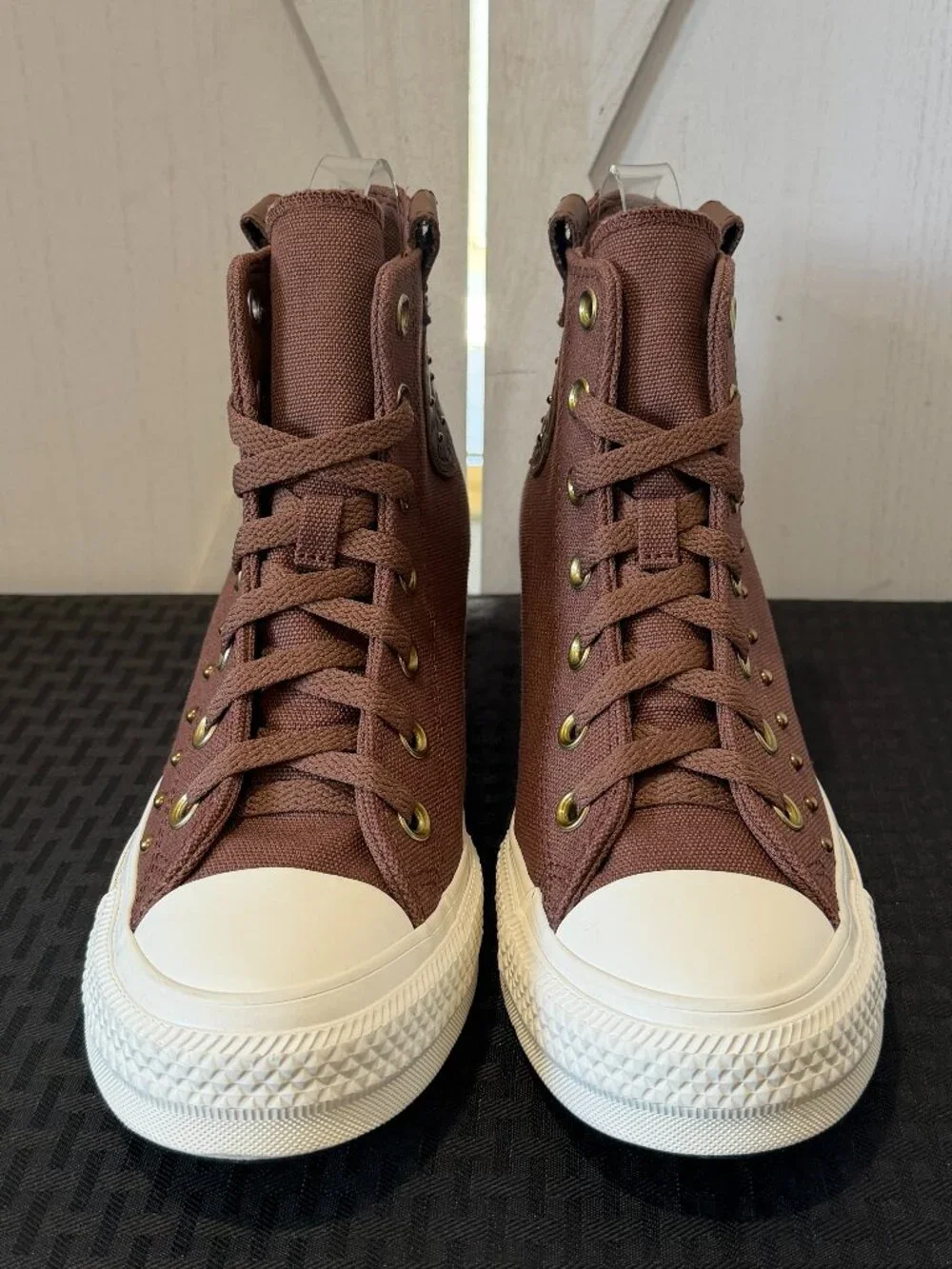 Converse Chuck Taylor All Star Studded Wedge Platform Sneaker